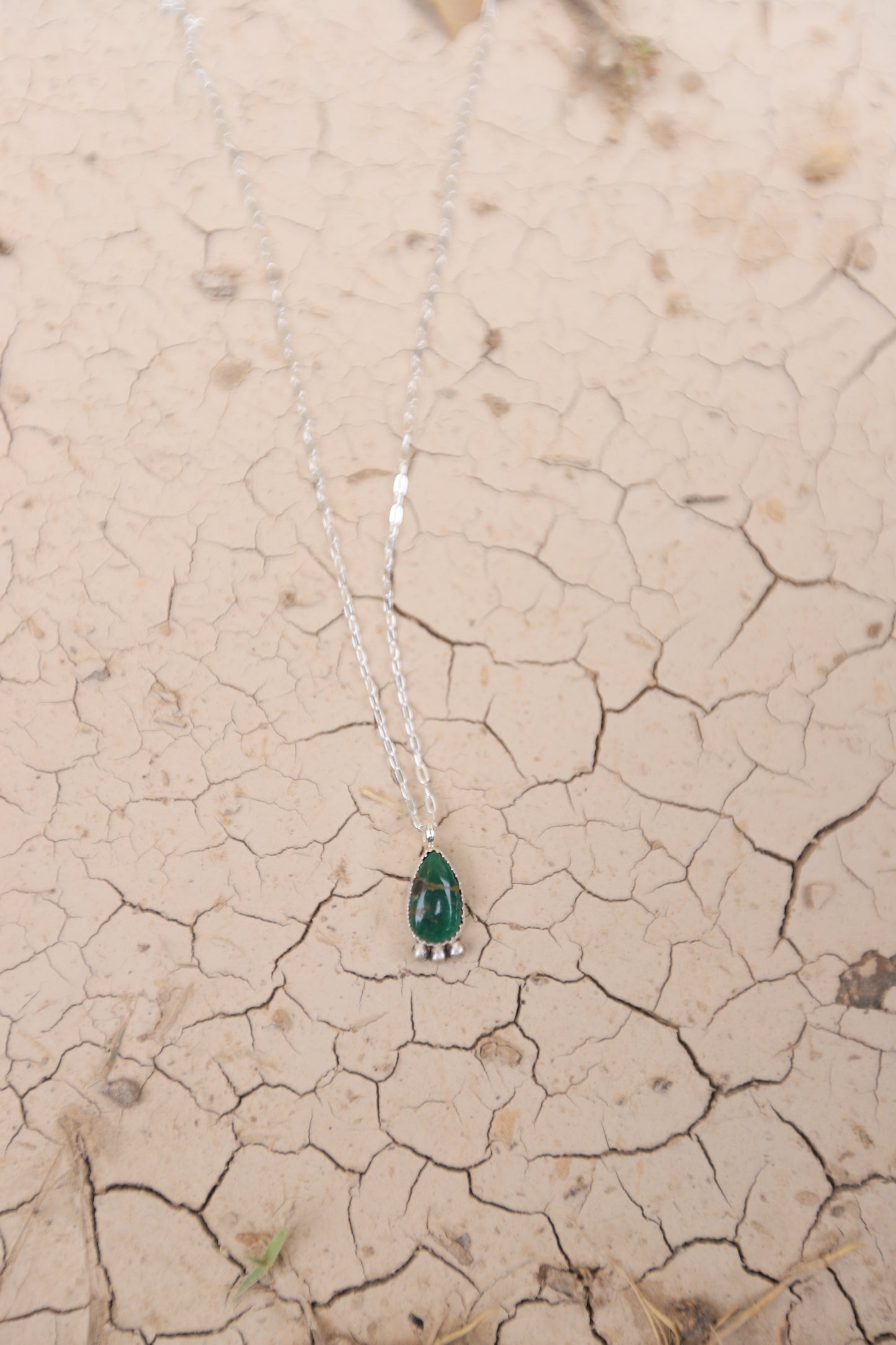 The raindrop necklace