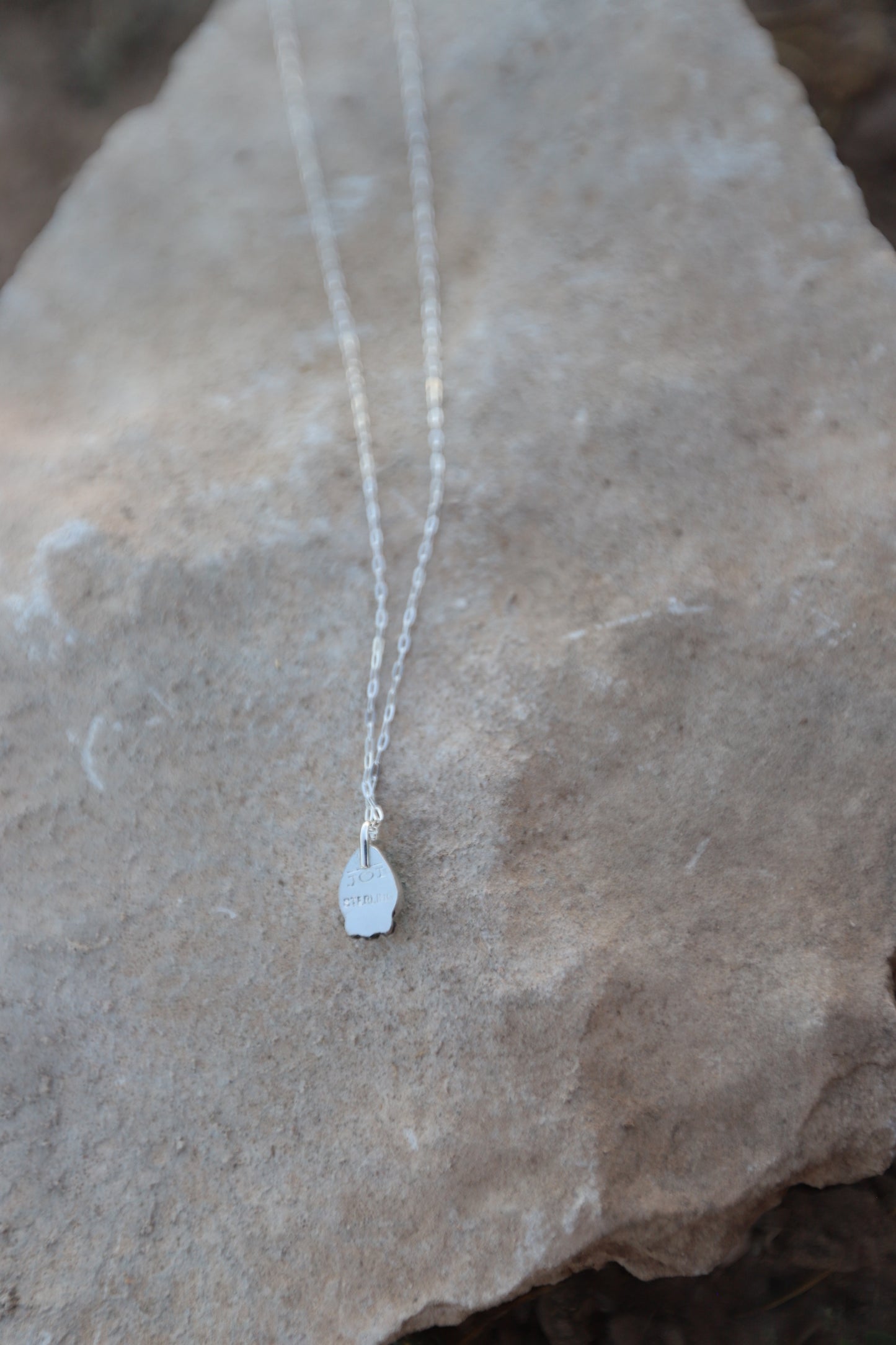 The raindrop necklace