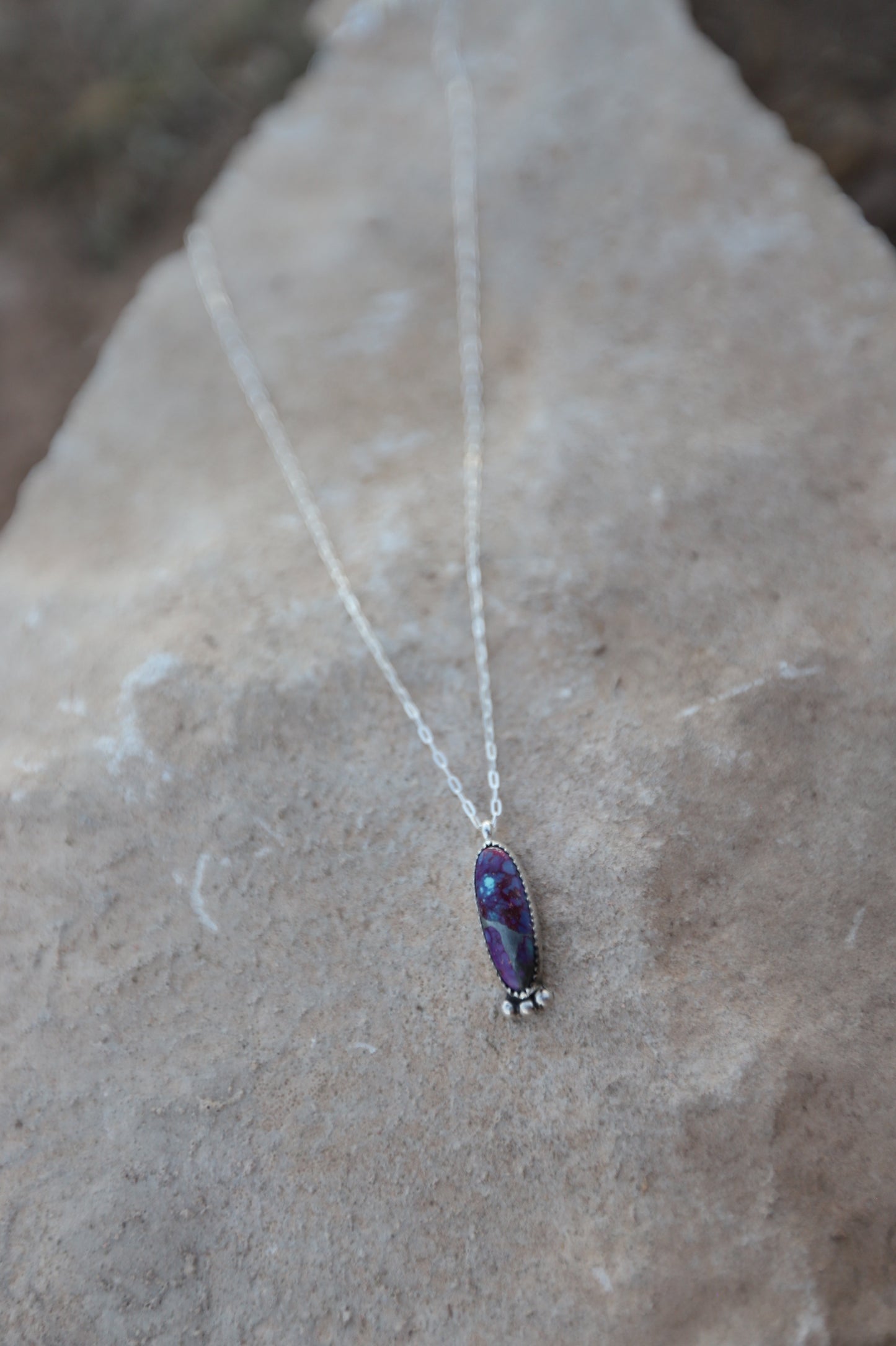 The raindrop necklace