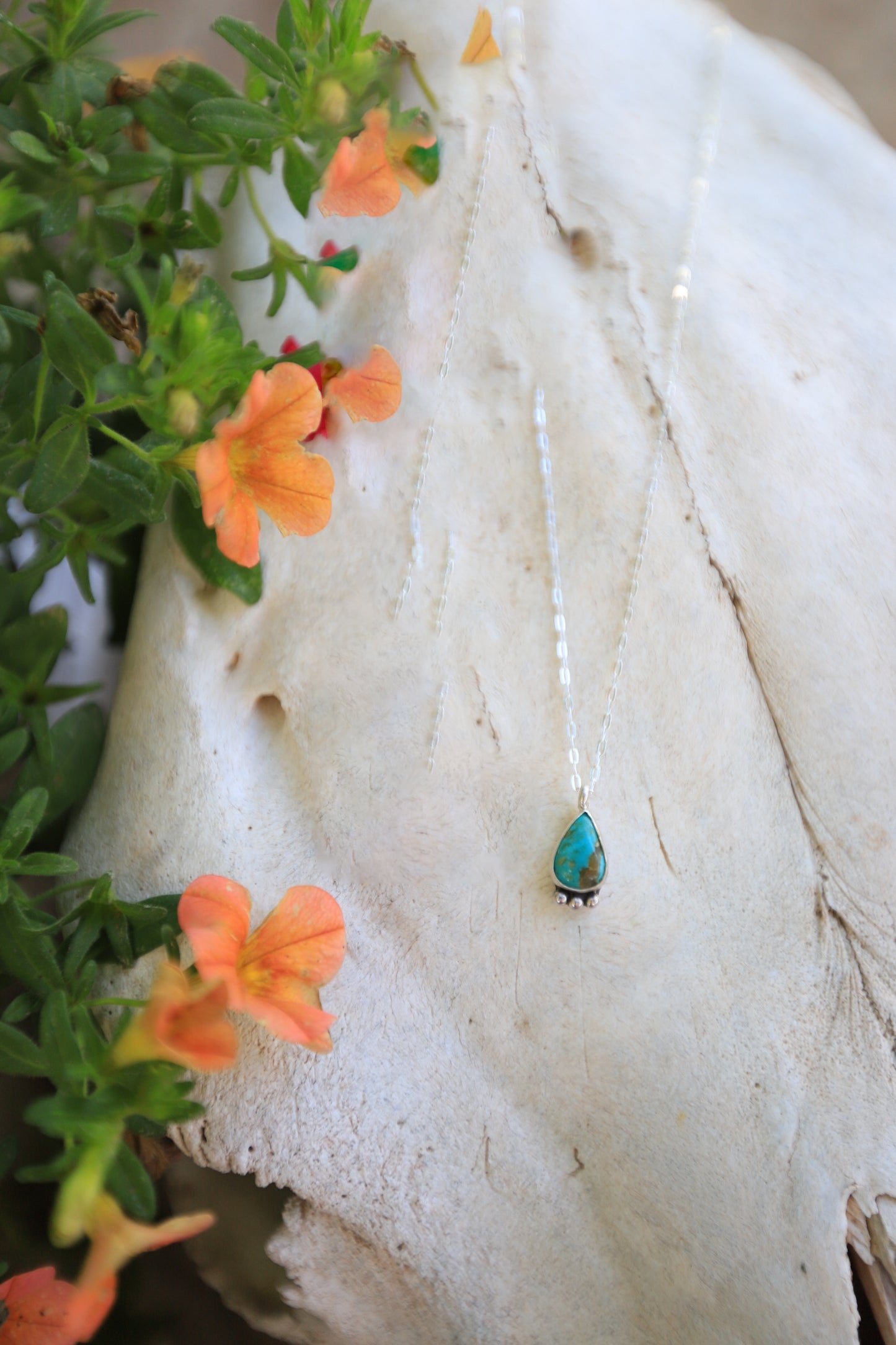 The raindrop necklace