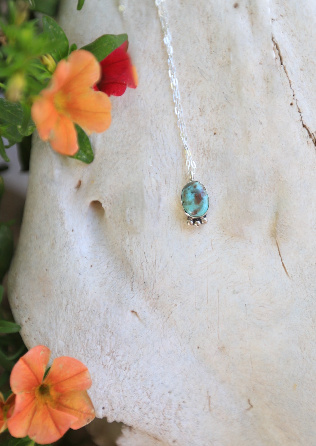 The raindrop necklace