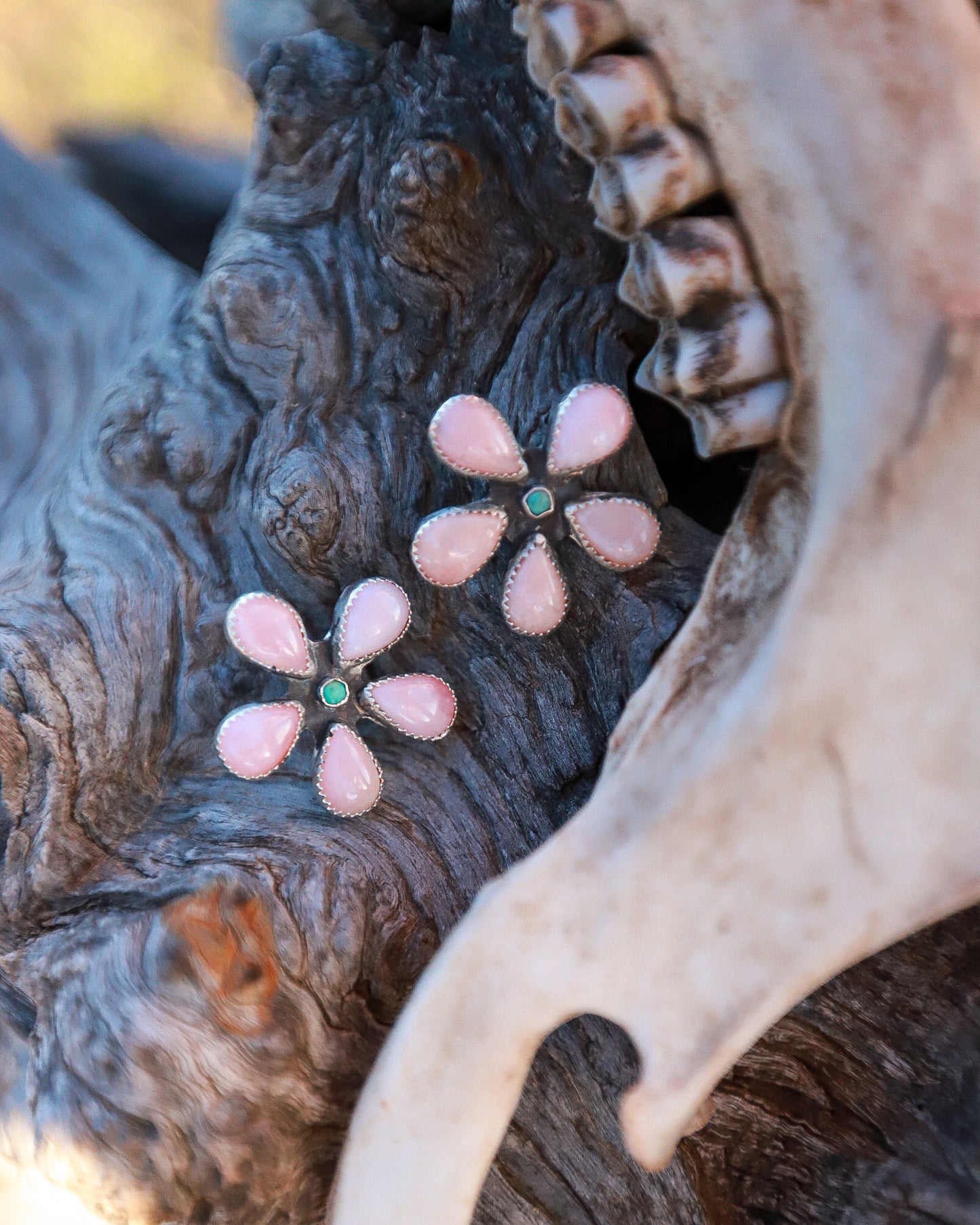 The forever flower earrings