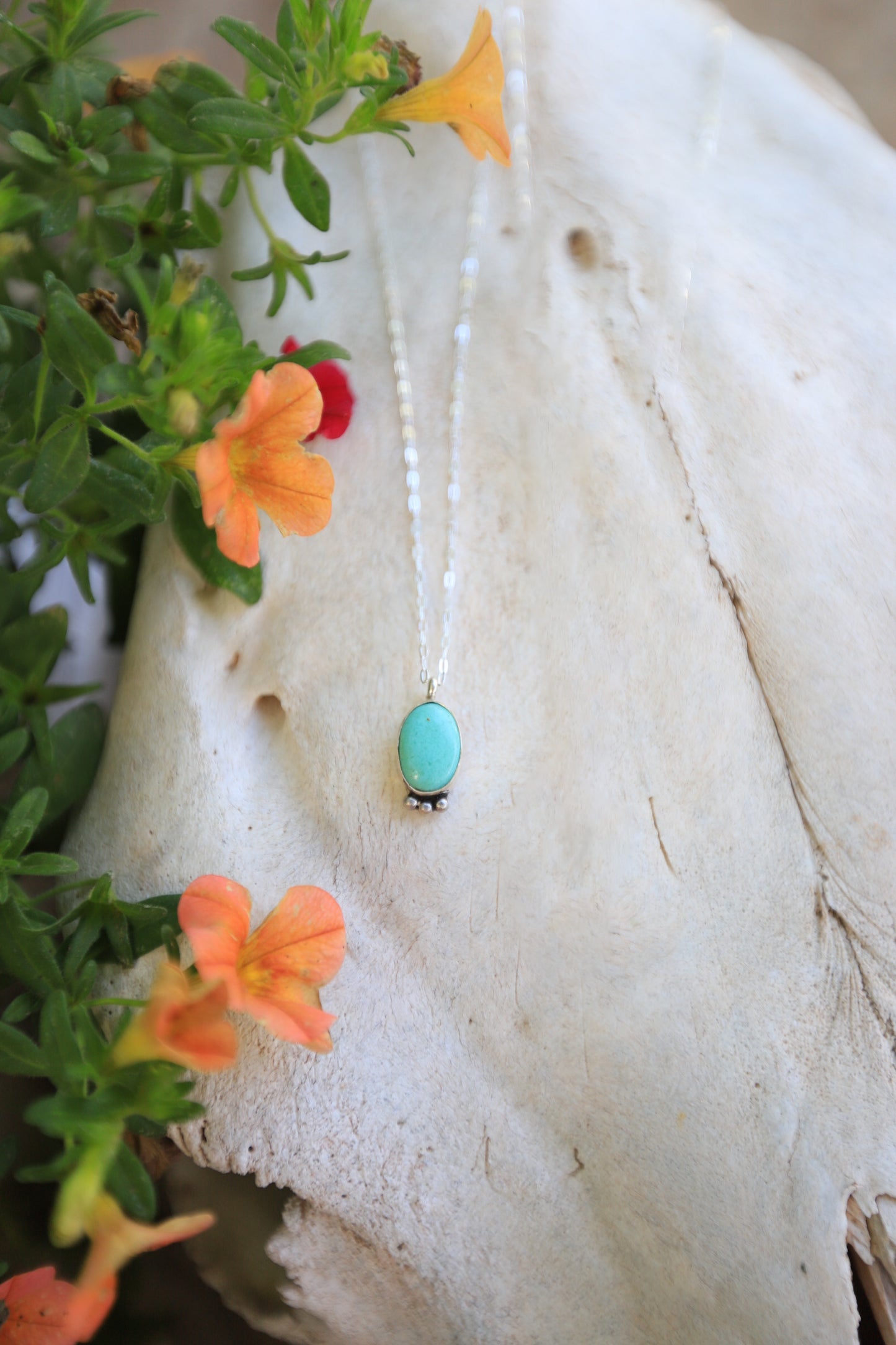 The raindrop necklace