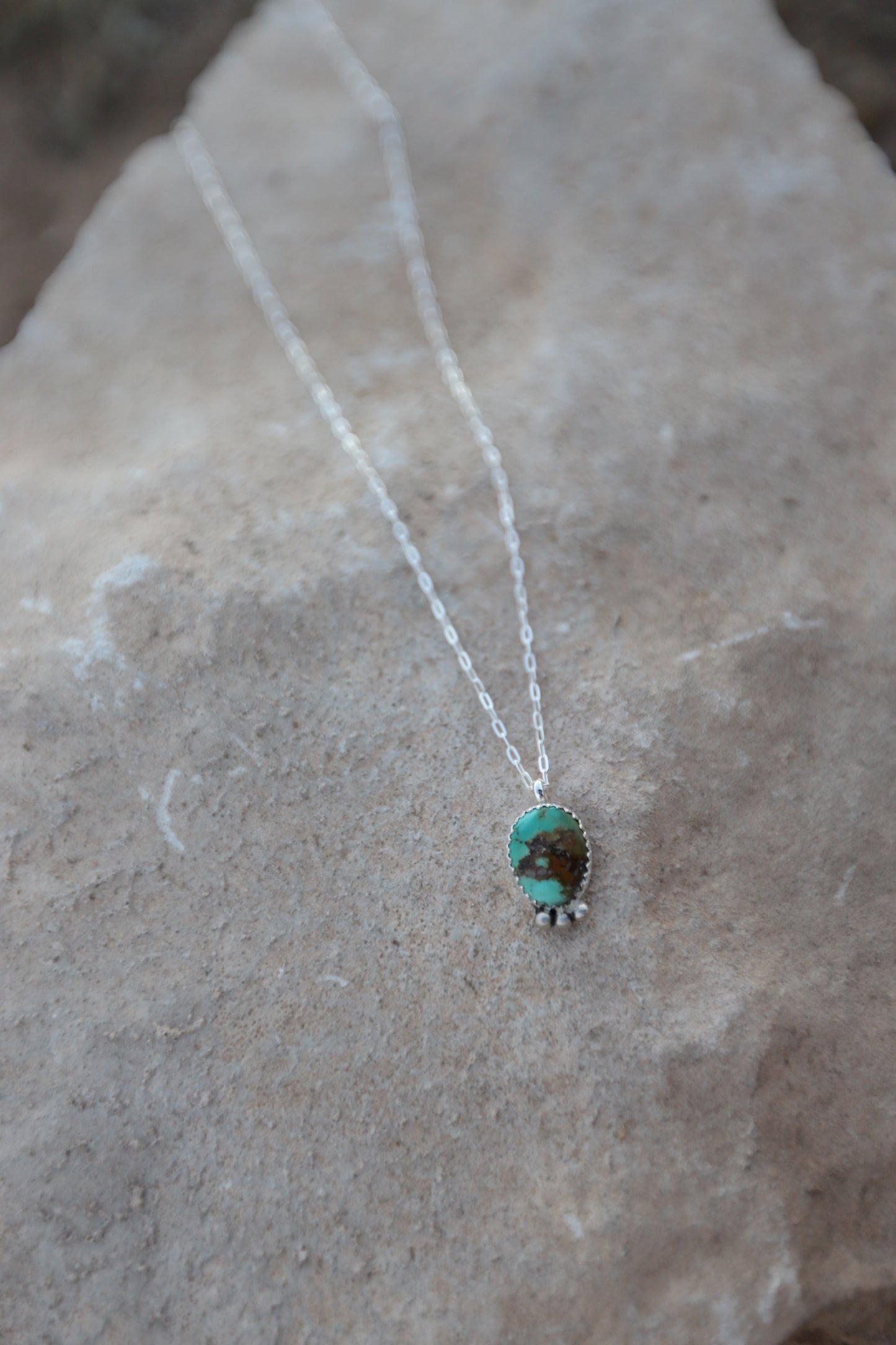 The raindrop necklace