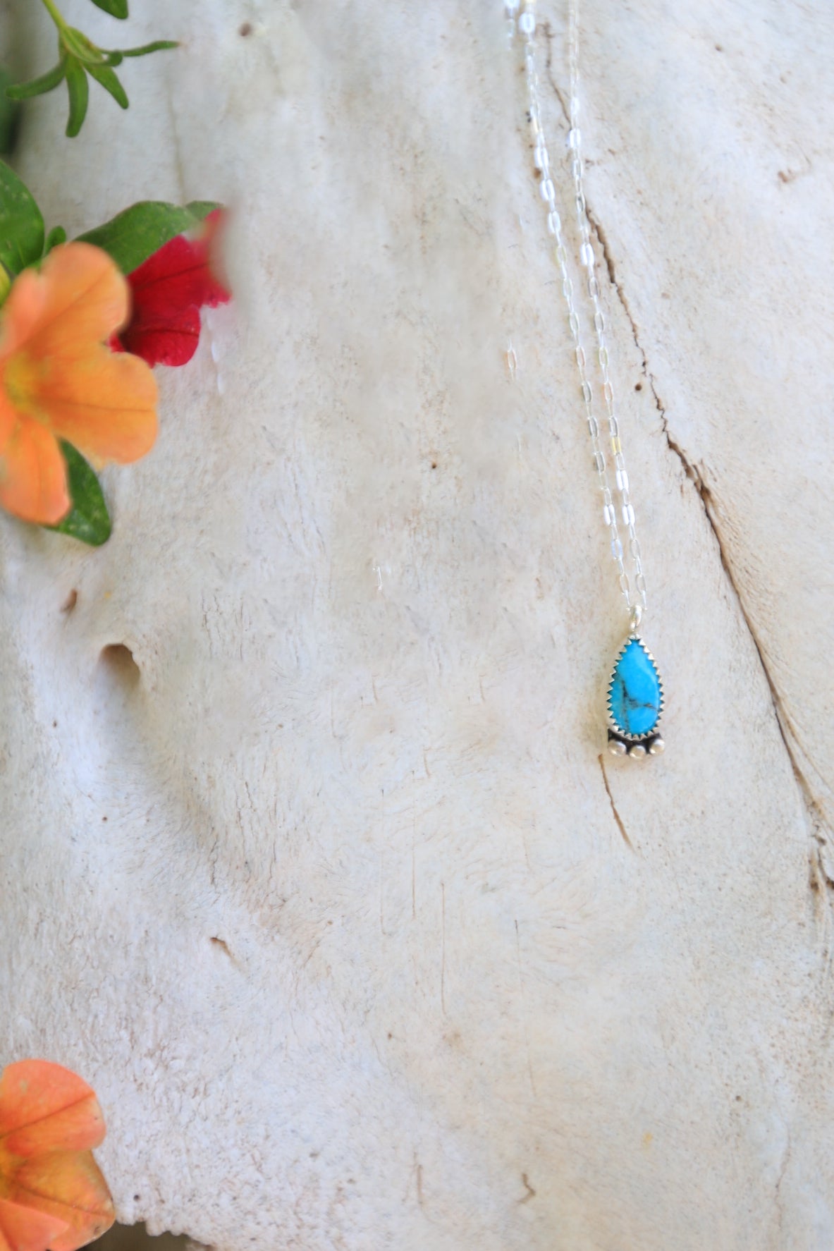 The raindrop necklace