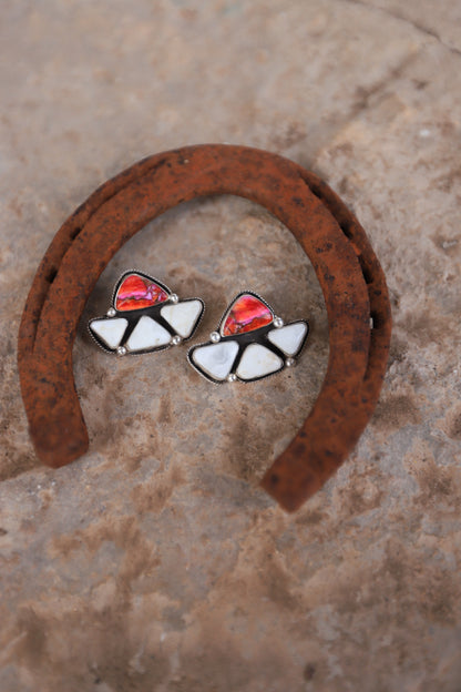 Sunrise over the mountains studs