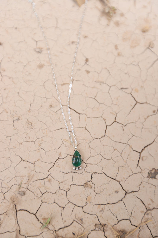 The raindrop necklace