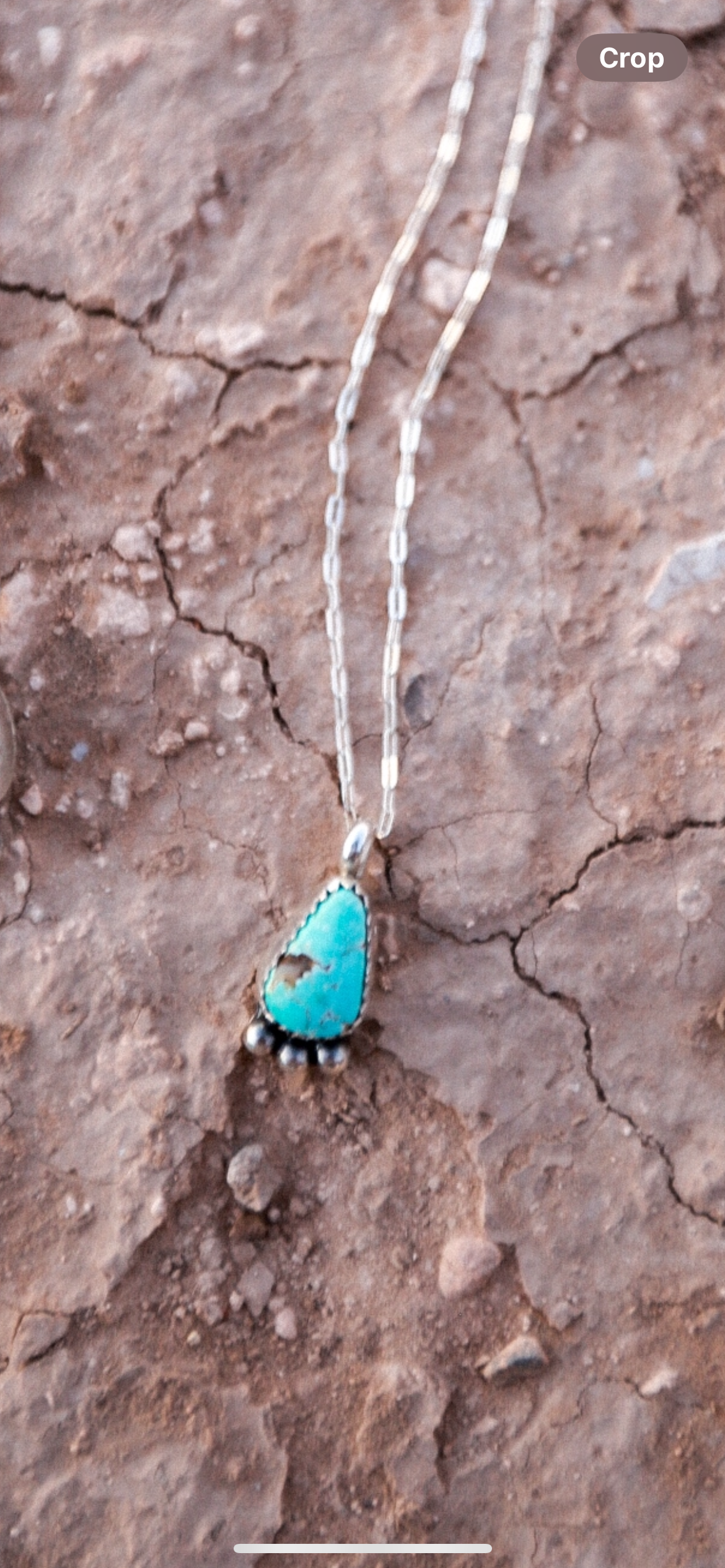 The raindrop necklace