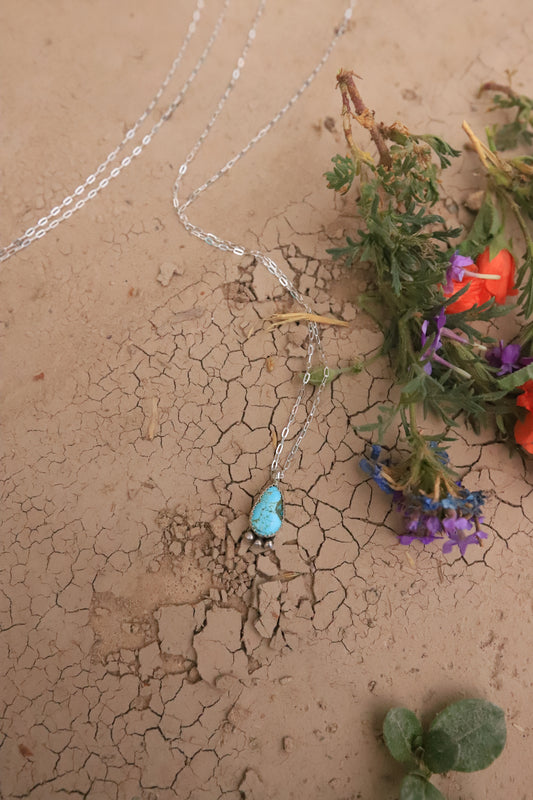 The raindrop necklace