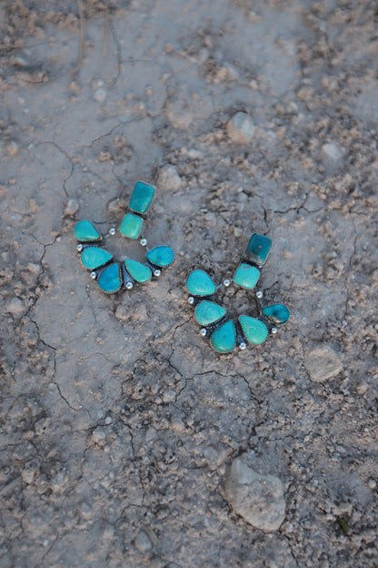 The Blue Moon Earrings