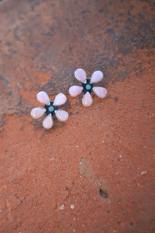 The forever flower earrings