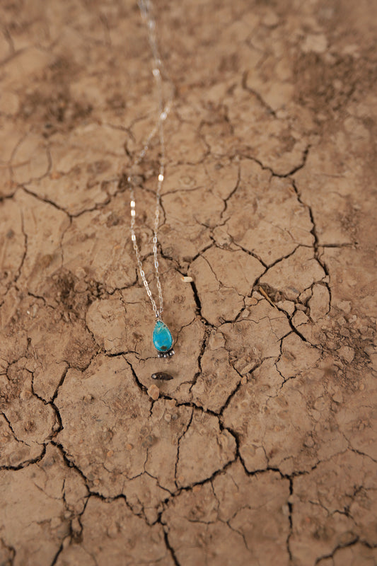 The raindrop necklace