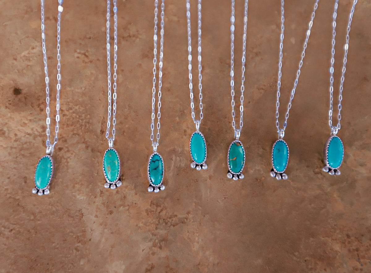 The raindrop necklace
