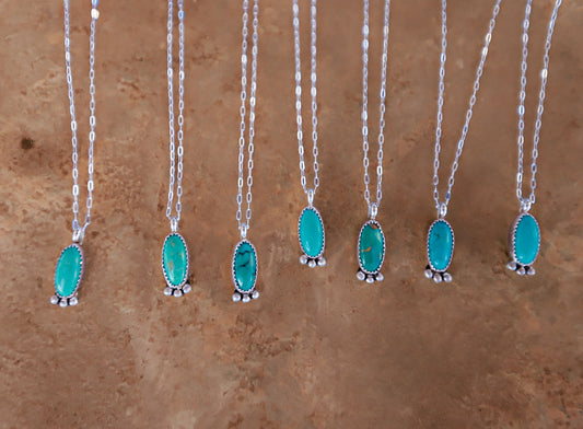 The raindrop necklace