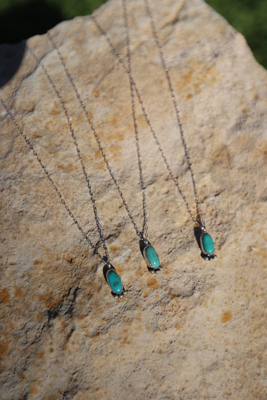 The raindrop necklace