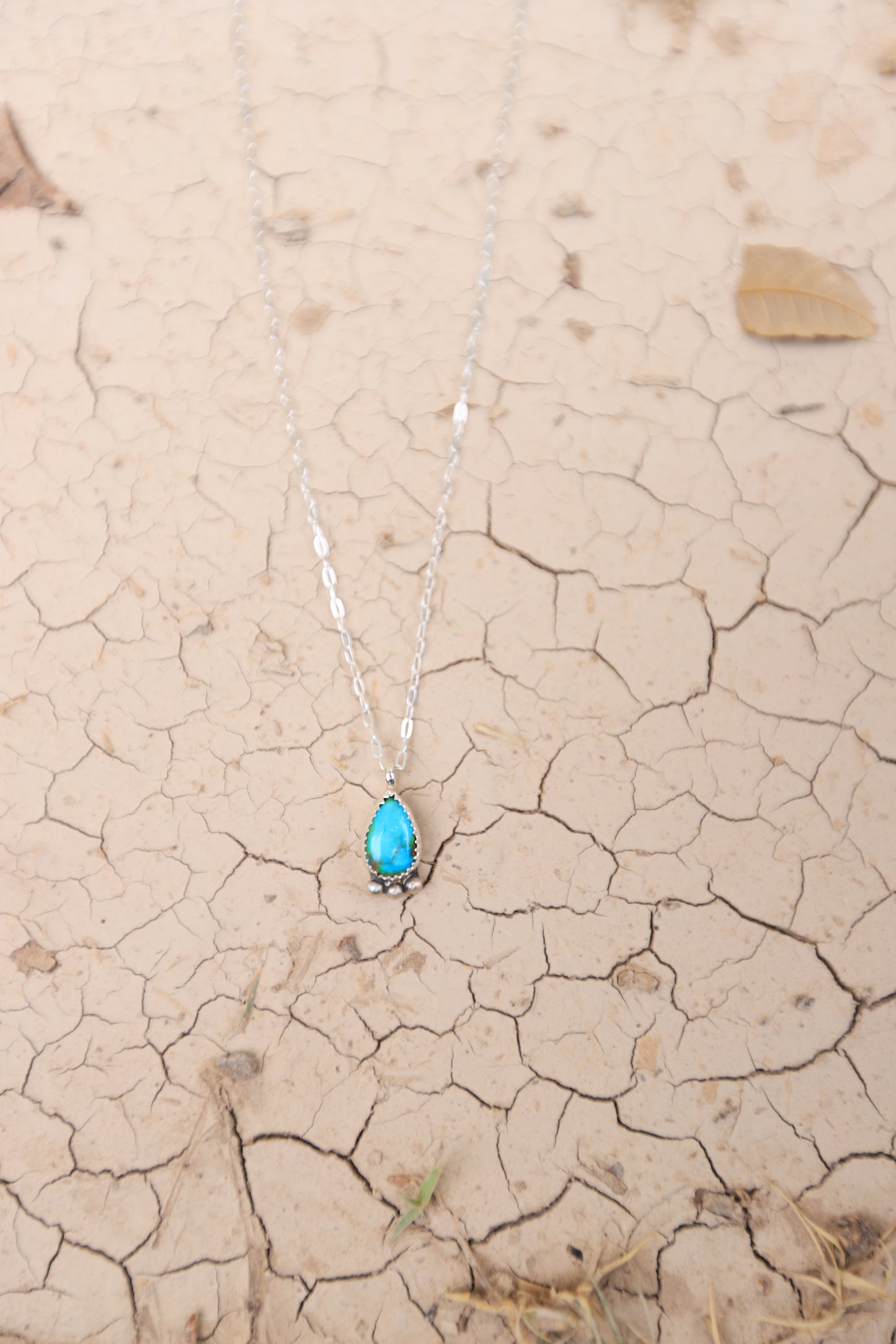 The raindrop necklace