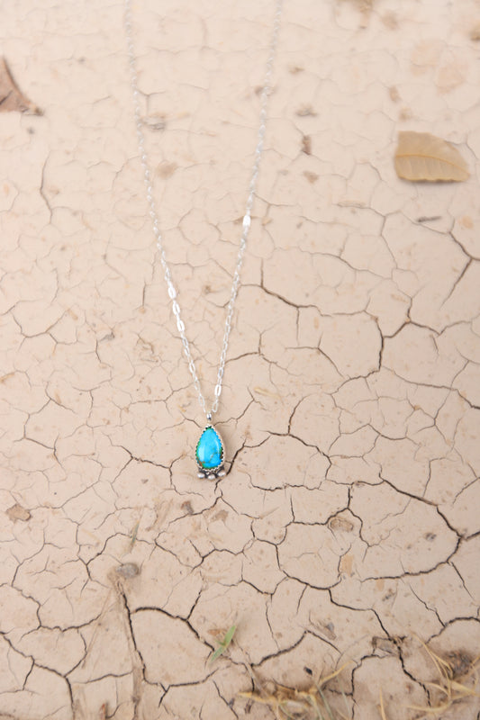 The raindrop necklace