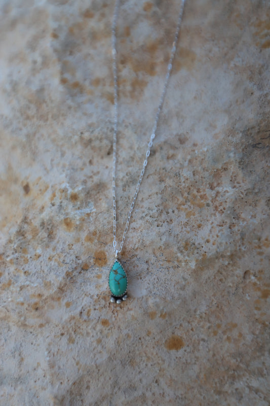 The raindrop necklace