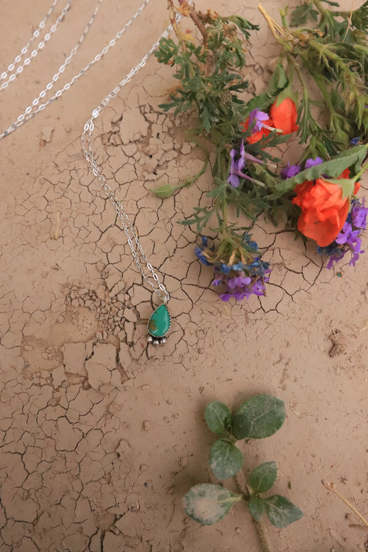The raindrop necklace