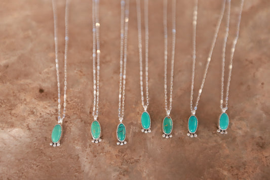 The raindrop necklace