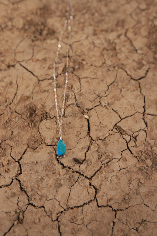 The raindrop necklace