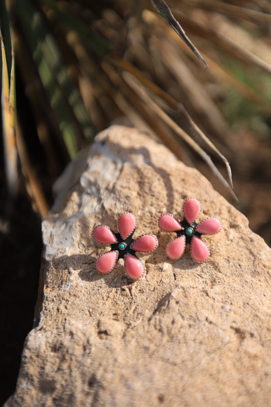 The forever flower earrings